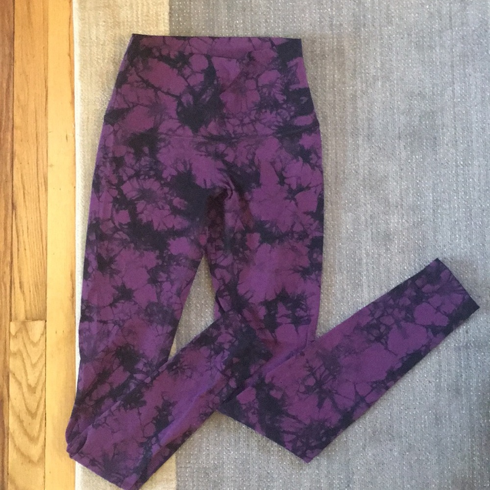 Wunder Under pant Shibori print